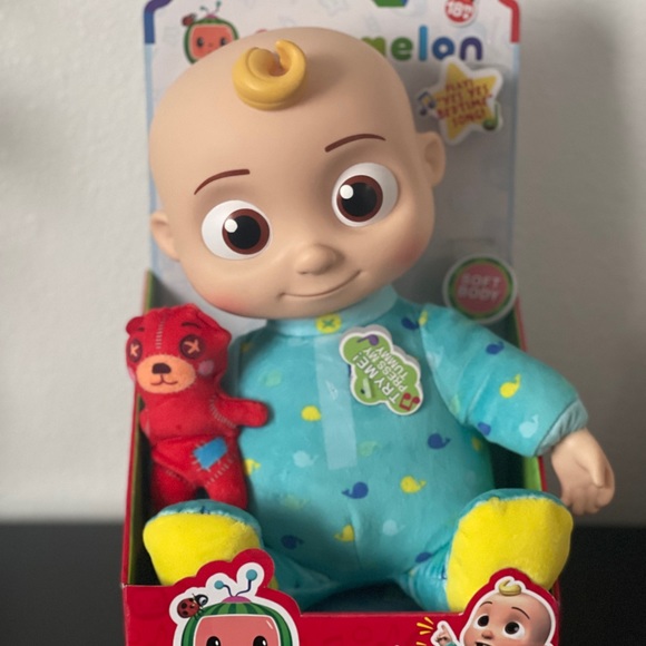 Cocomelon Musical Bedtime JJ Doll, 10inch. - Picture 3 of 4